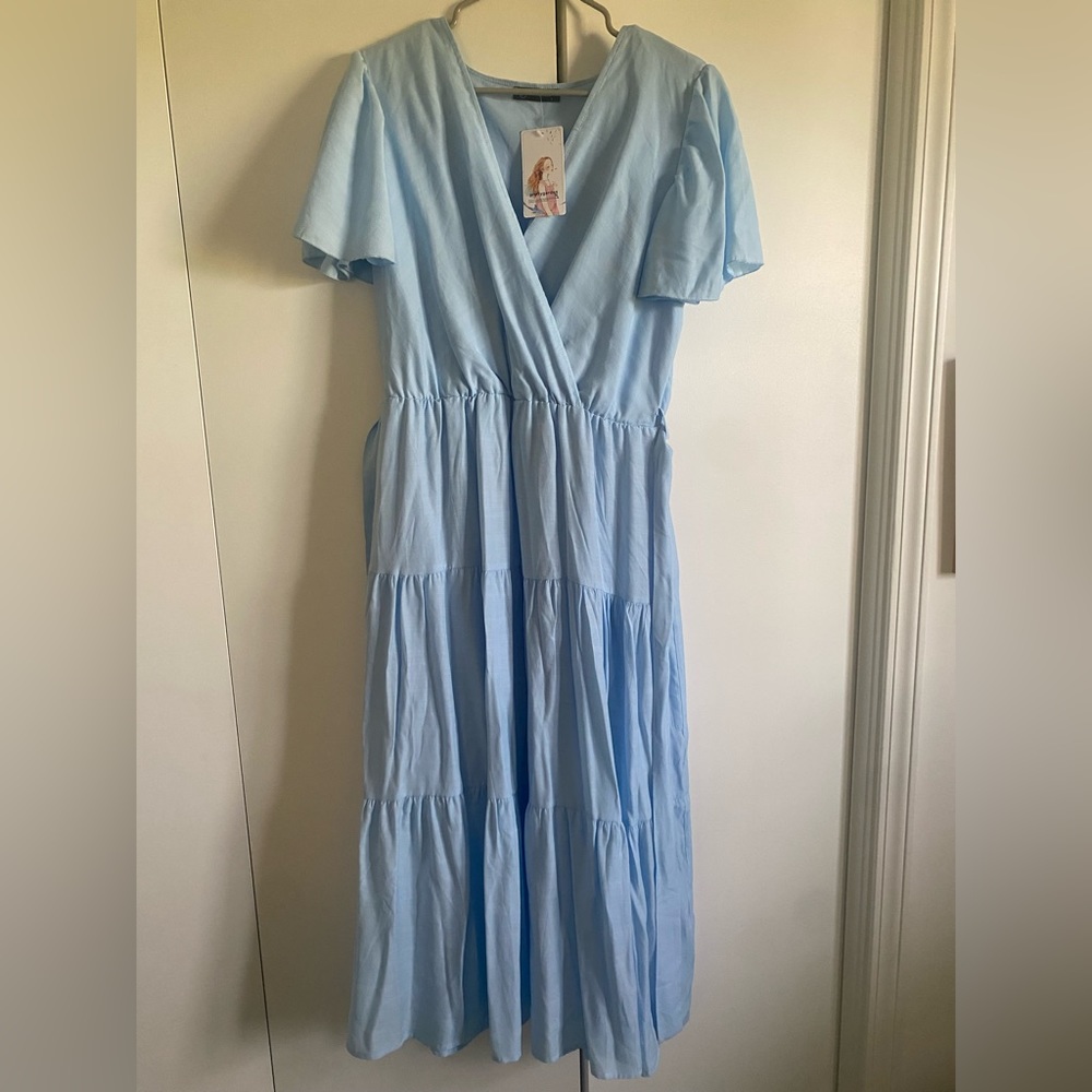 Prettygarden Light Blue Dress